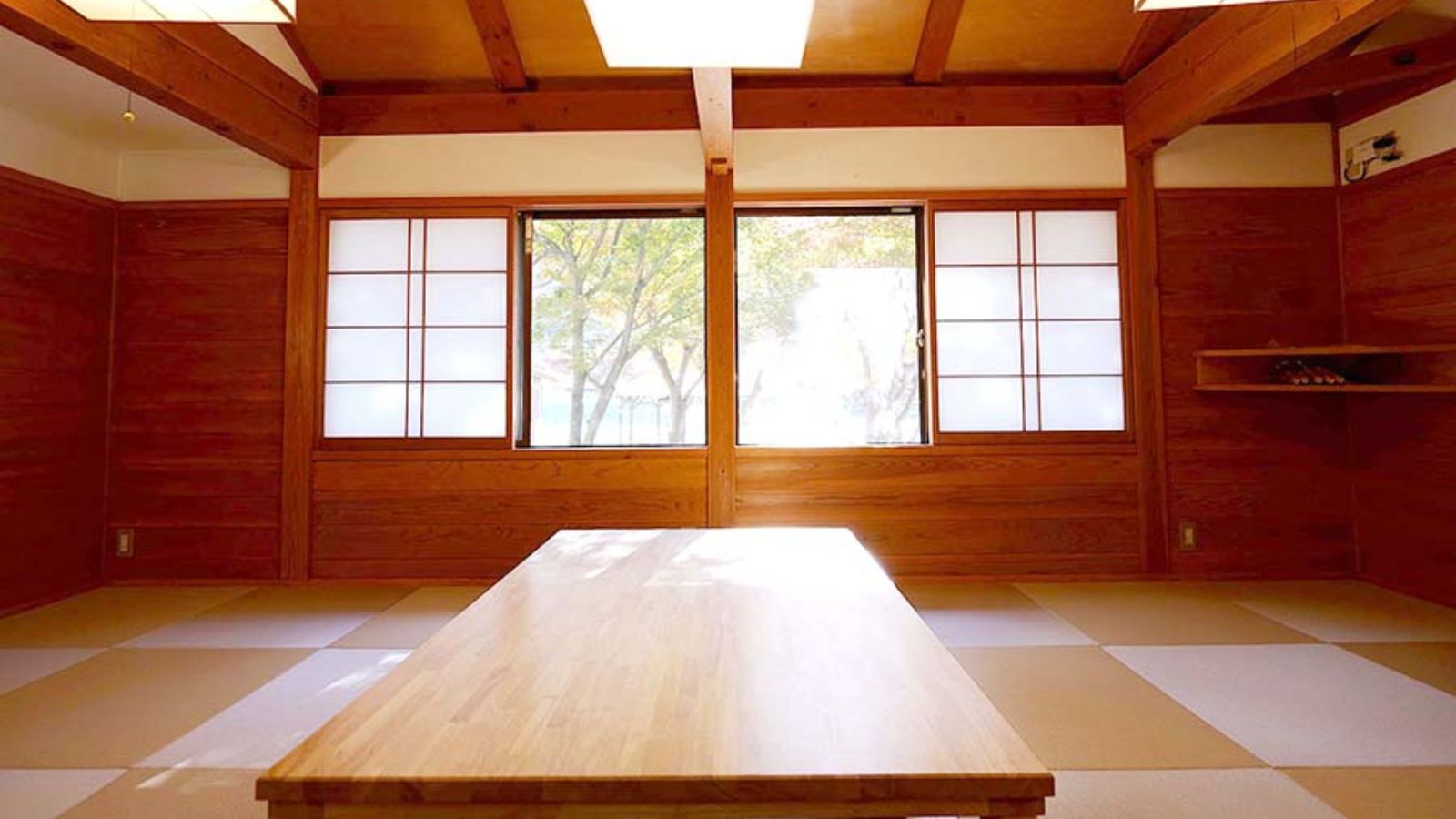 えどひがん（10人棟）の内装