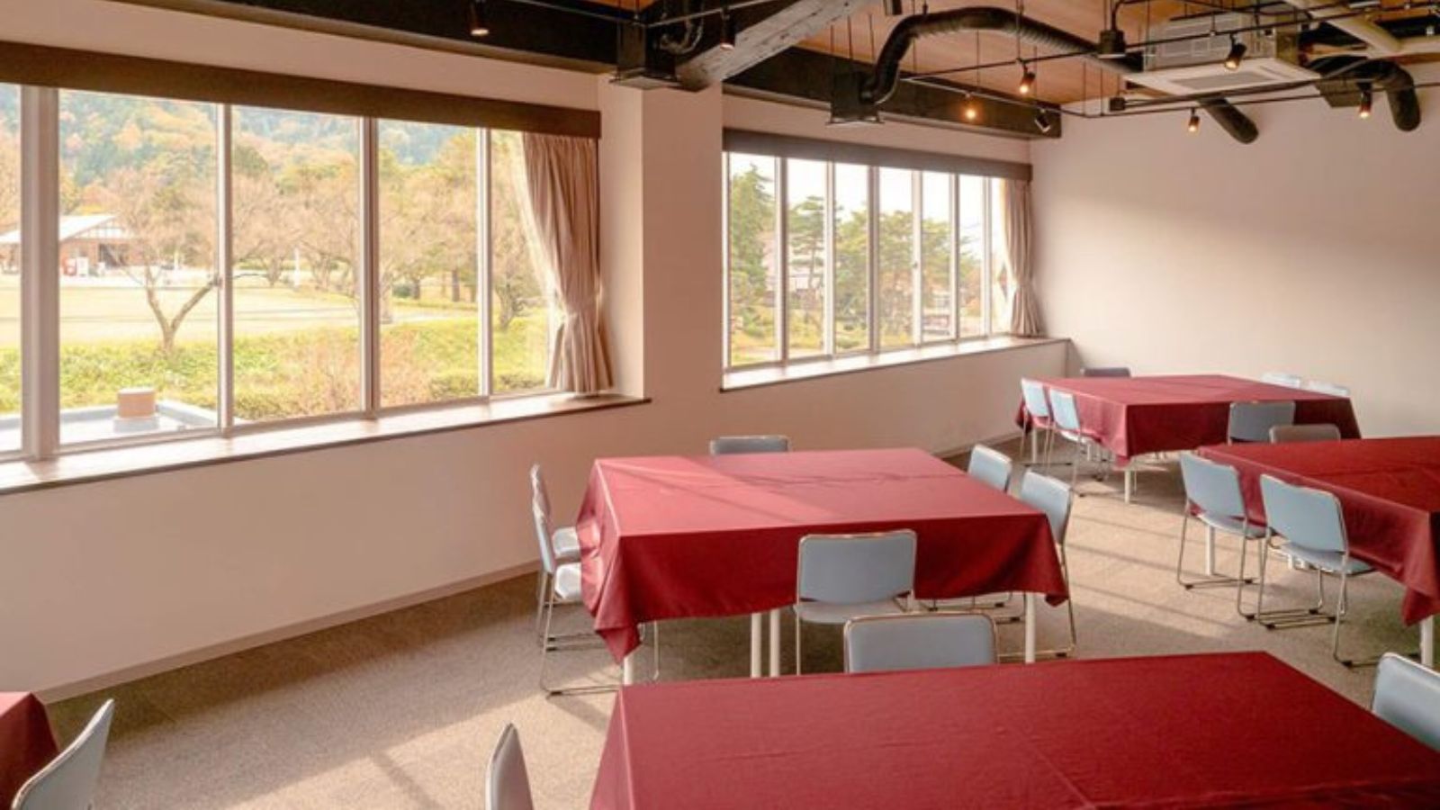 大ホールからの眺望