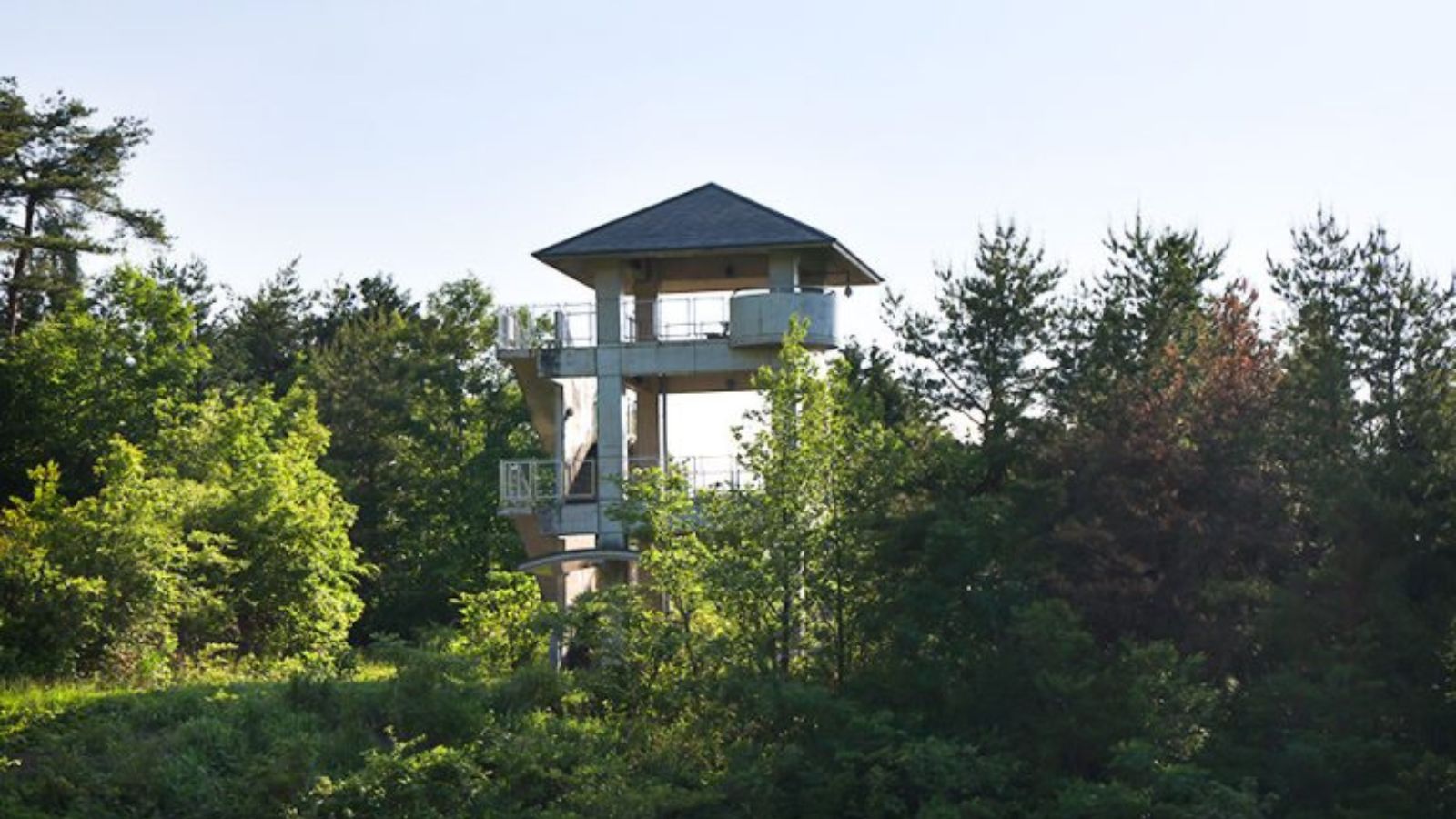 展望広場にある展望台