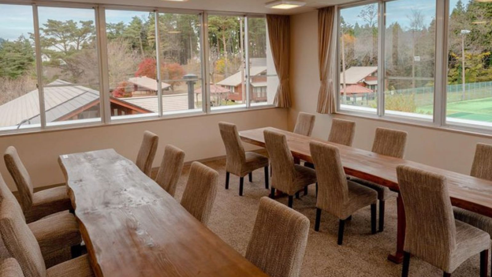 小ホールからの眺望