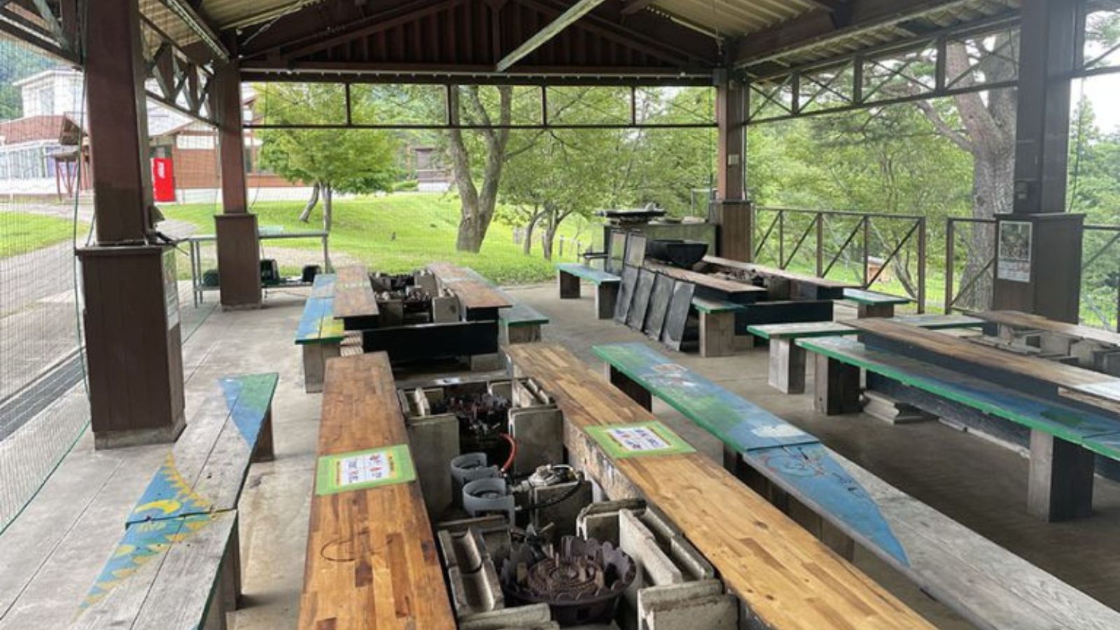 大人数でも楽しめるBBQスペース