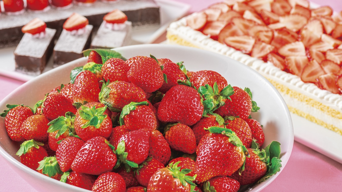 3月20日~5月10日限定「ストロベリー&キッズバイキング」苺いっぱい!