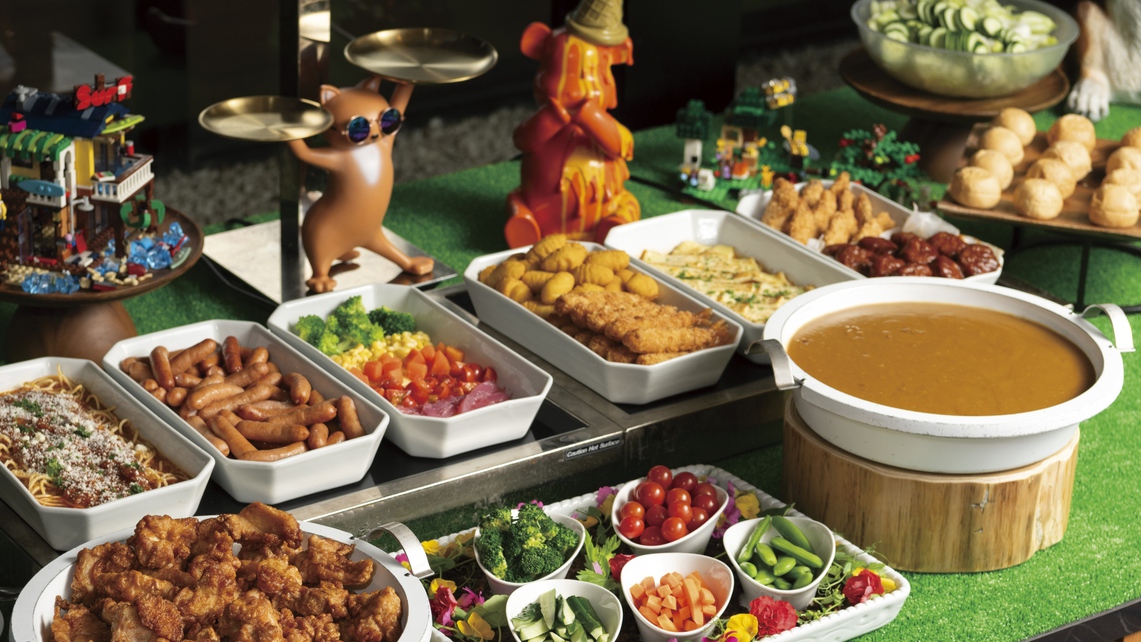 【未就学児の添い寝無料】ファミリープラン　彩り豊かな和洋メニューのバイキング