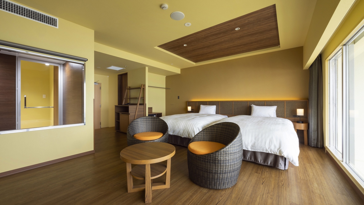 【プレミアムフロア】5階　プレミアムルーム　ビューバス　一例