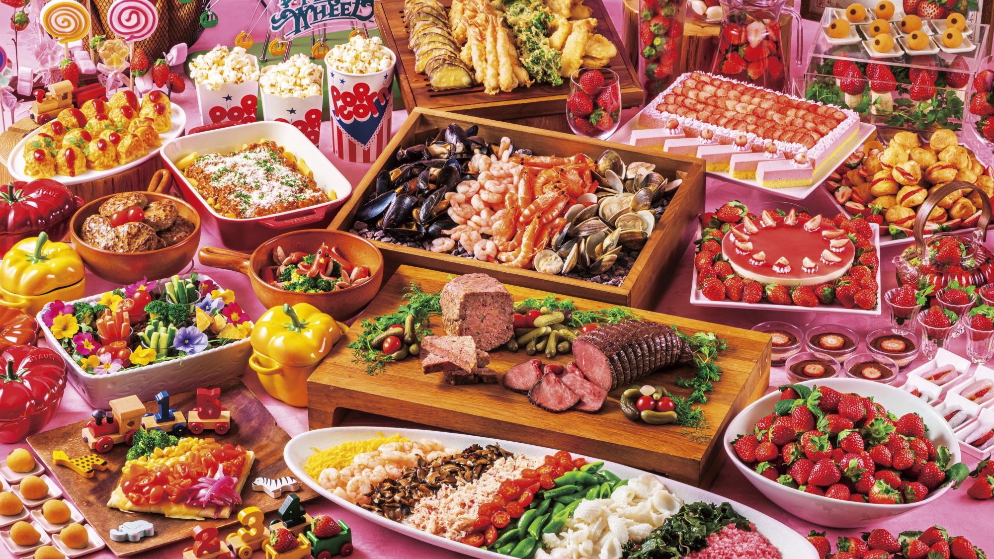 3月20日～5月10日限定「ストロベリー＆キッズバイキング」