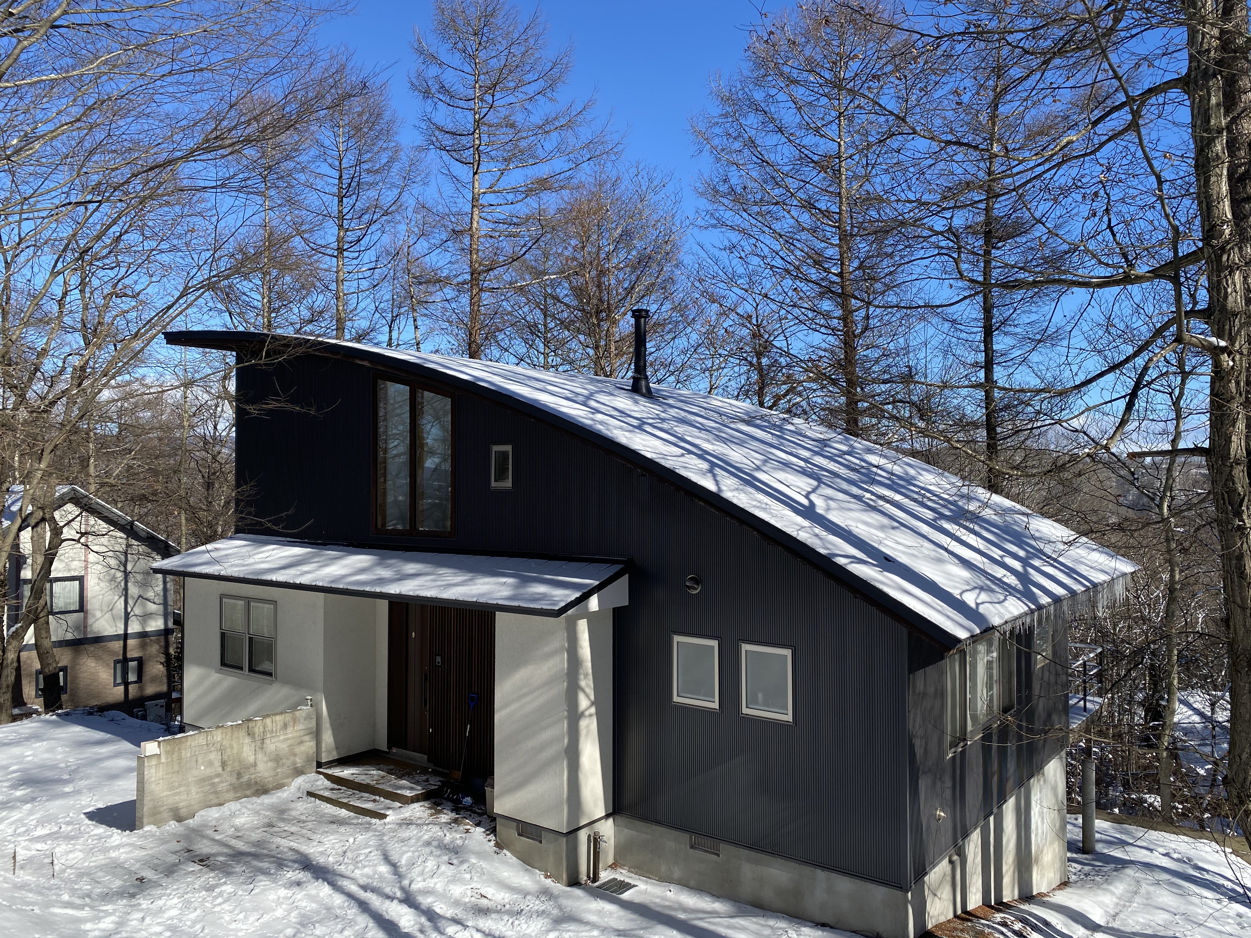 オナーズヒル２４　冬の外観