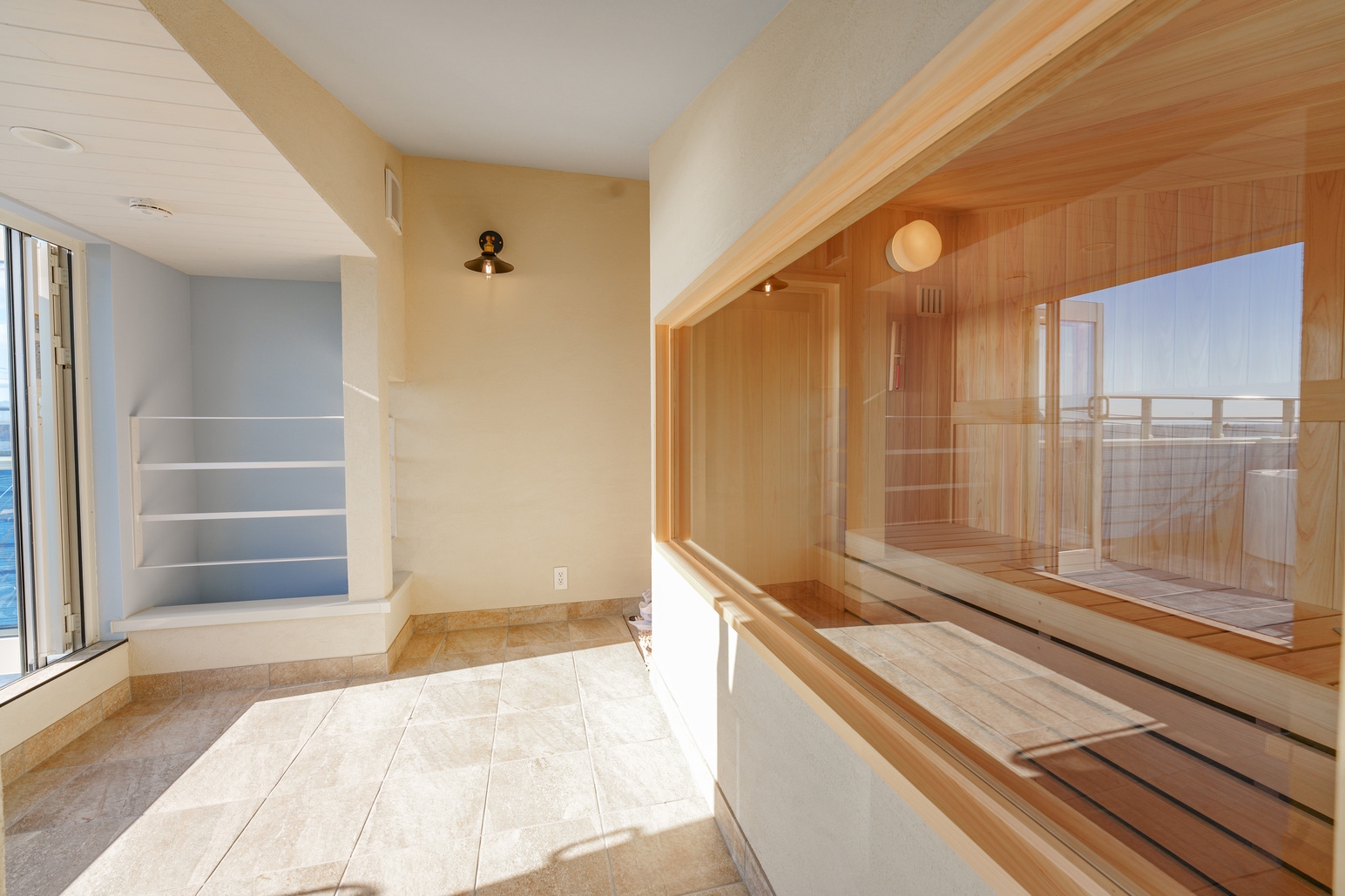 【BBQ付き】海の見えるスカイデッキのあるサウナ付き貸別荘【オリジナルサウナハットプレゼント】