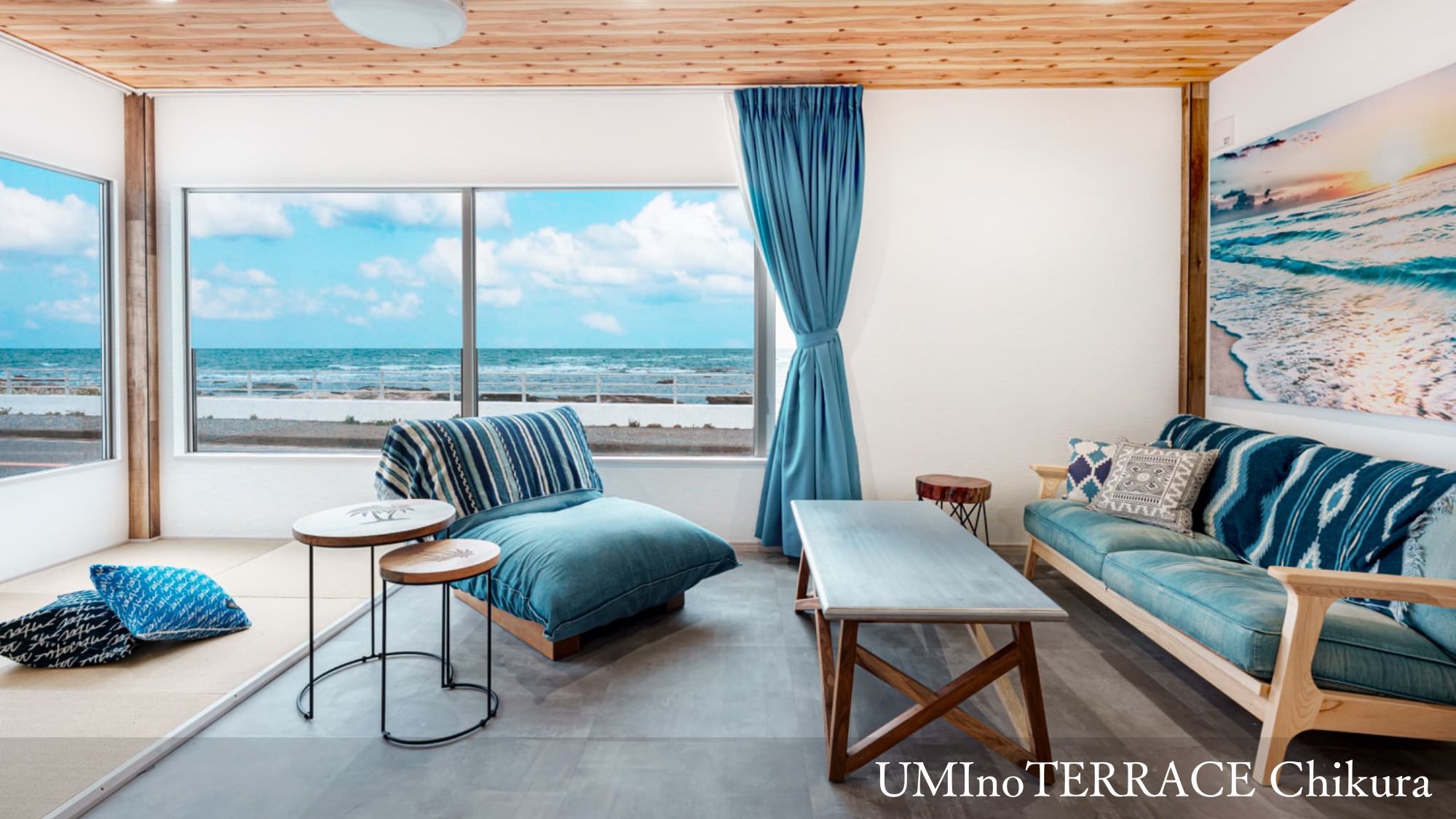 【UMInoTERRACE Chikura】リビング