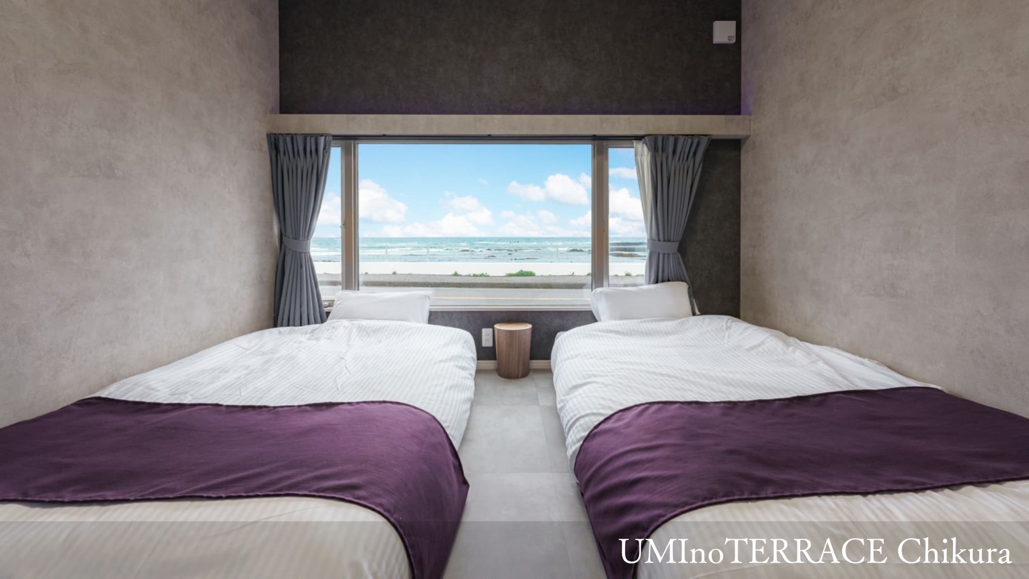 【UMInoTERRACE Chikura】ベッドルーム