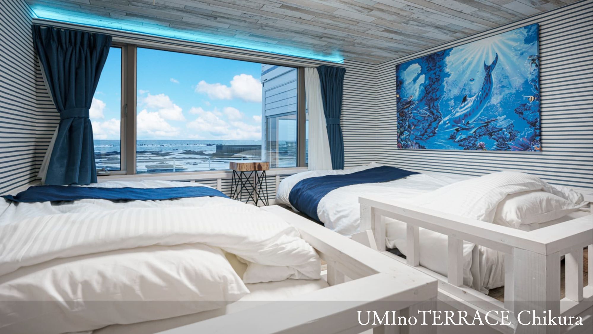 【UMInoTERRACE Chikura】ベッドルーム