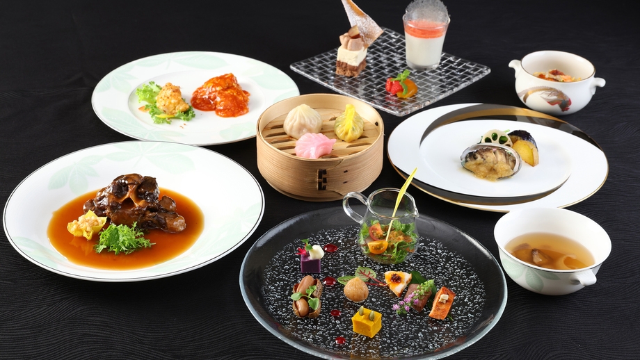 【平日限定】中国料理「翠嵐」寛ぎの空間で味わう極上中華コースディナー＜ラウンジ／夕・朝食付き＞