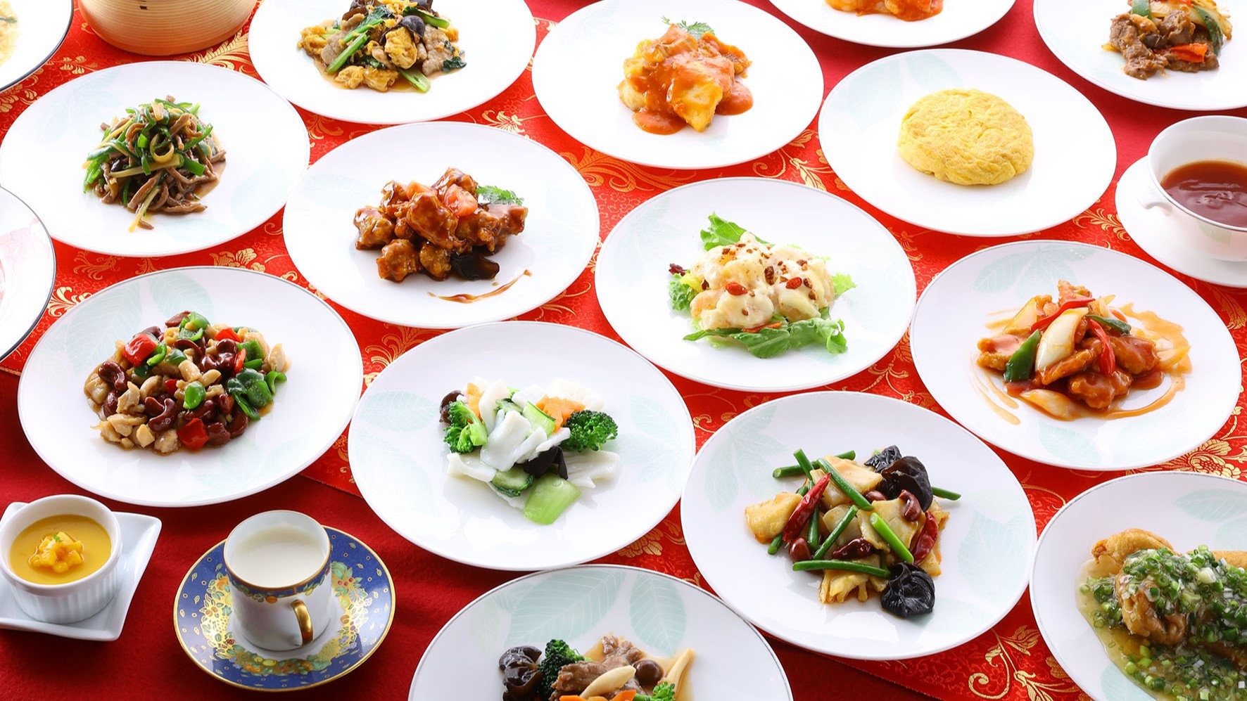 【中国料理 翠嵐】ディナー付き☆オーダーバイキングだからこそ出来る約30品の作り立て本格中華をどうぞ