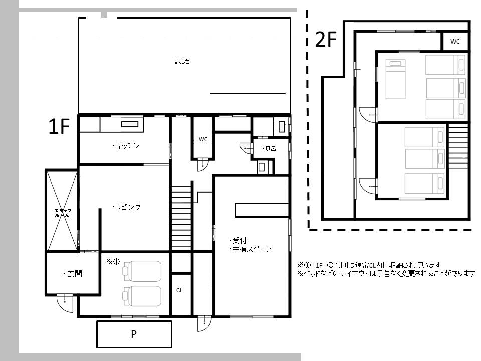 施設内レイアウト