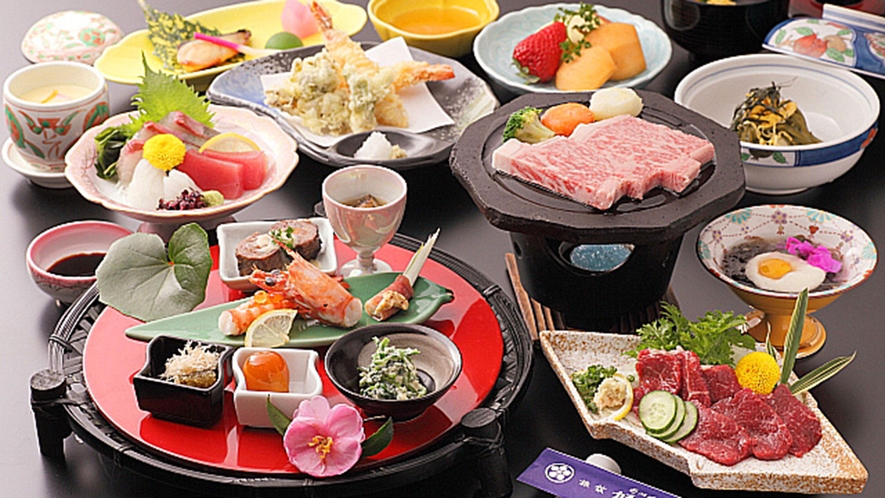 ・【夕食一例】熊本の郷土料理を存分にご賞味ください
