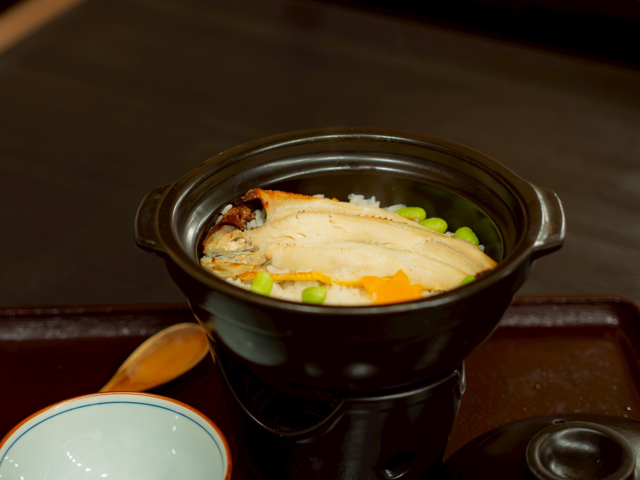 イワナの釜めし