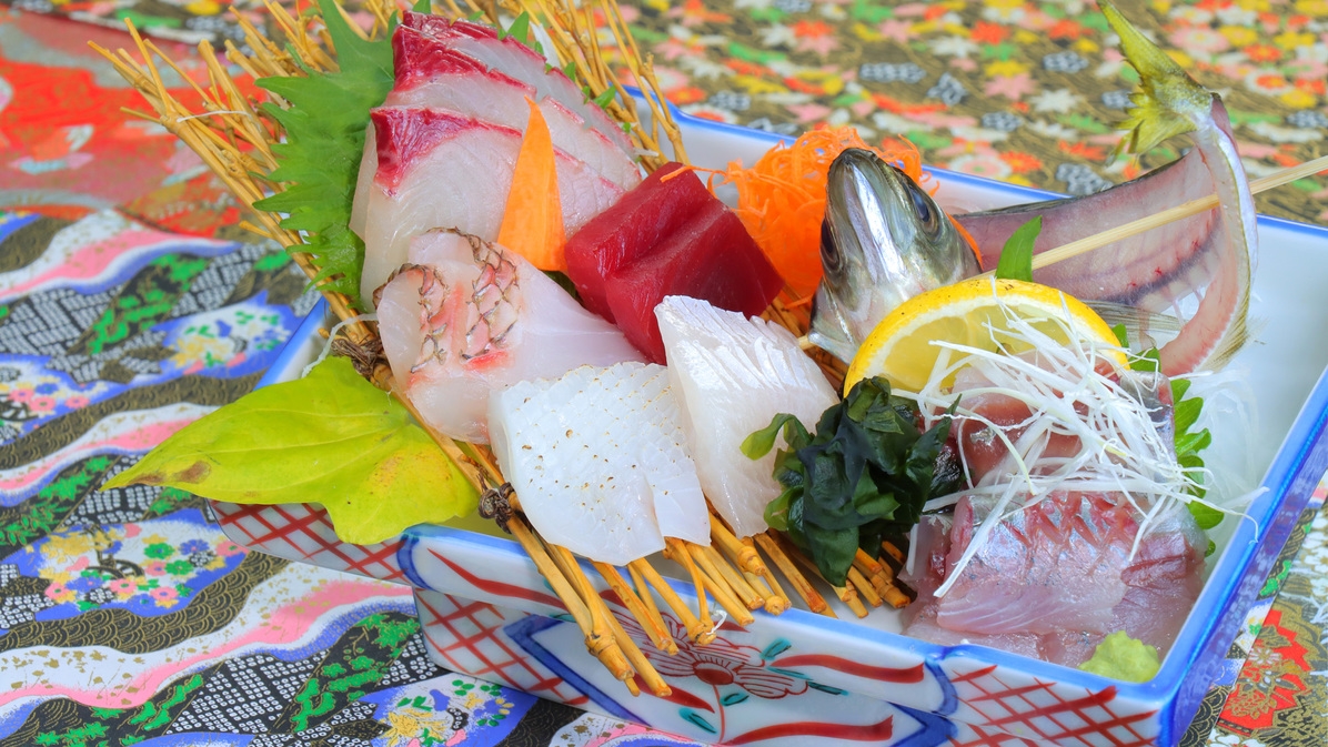 【１泊2食】海の幸を味わう壱岐の海鮮をお造りにグレードアップ〜海会席〜