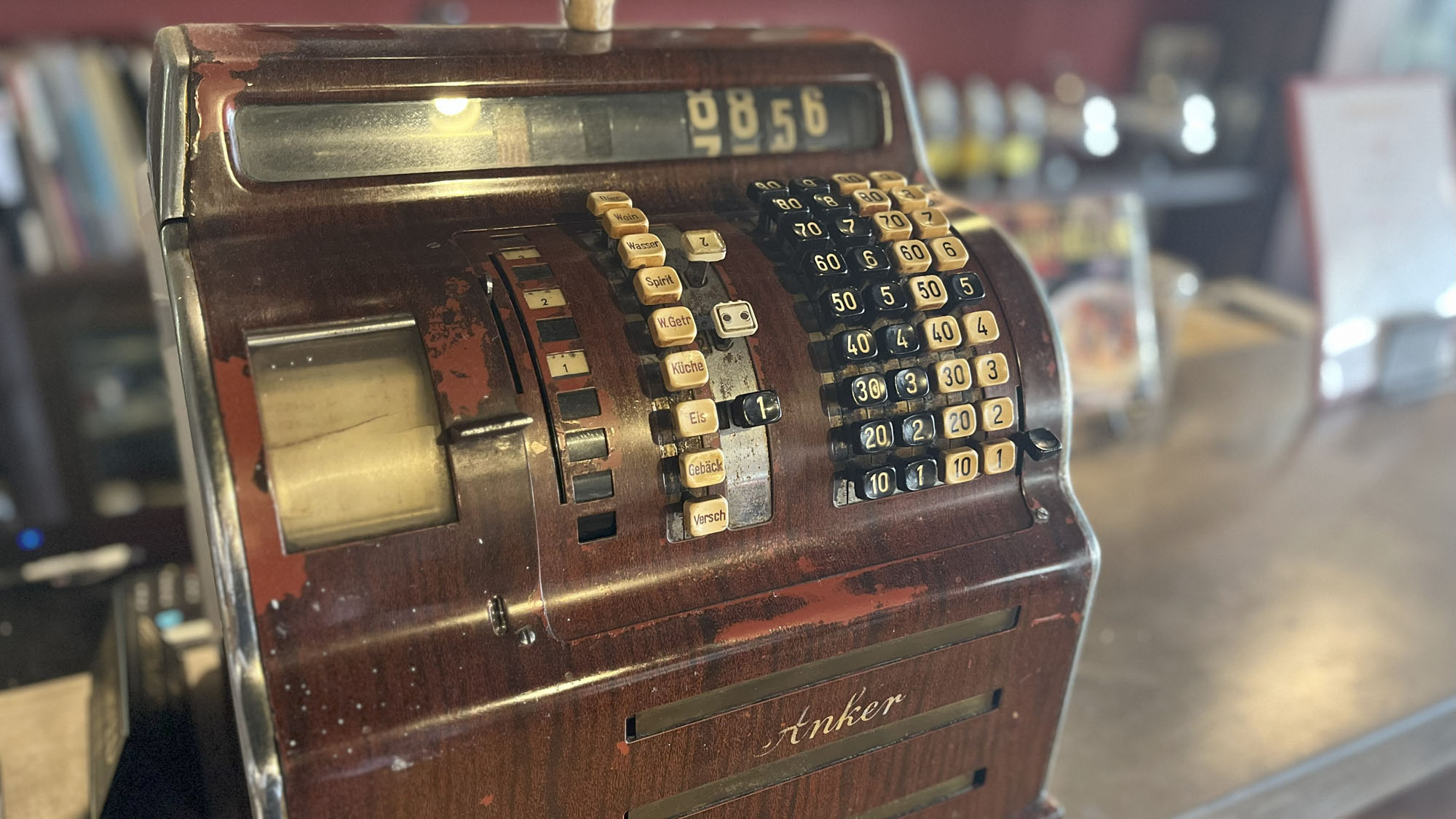 ドイツマルクのレジ