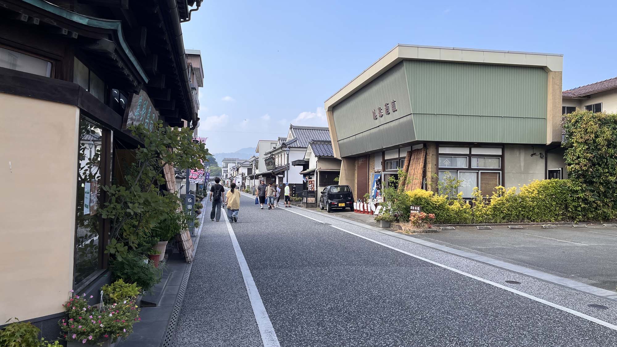 【日田・豆田の街並み】