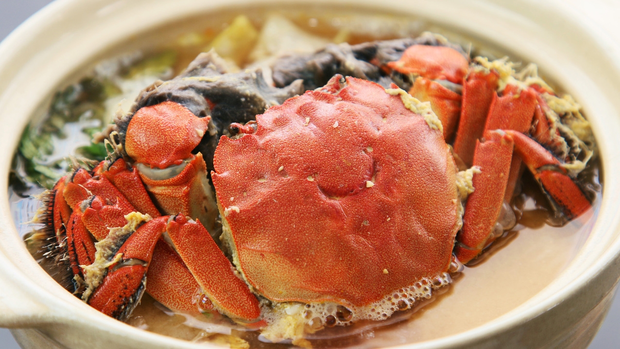 季節限定◇高級食材ズガニを楽しむ◇ズガニ鍋＆ズガニ釜飯◇ズガニコース-２食付-