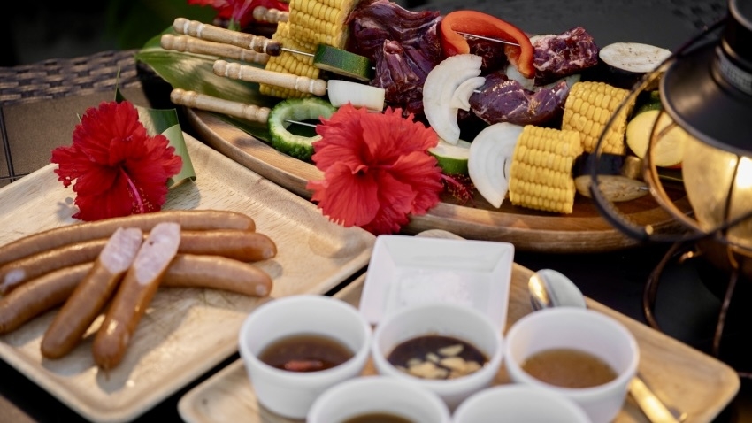 ★【夕食付】準備＆片付け不要でお手軽！人気の島BBQプラン☆全室一棟独立ルームで快適ステイ