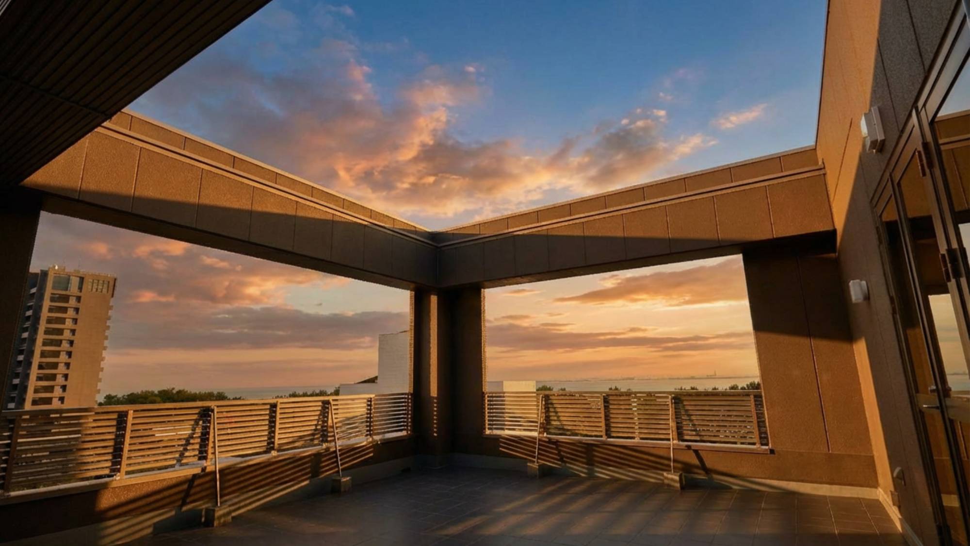 屋上からの景色