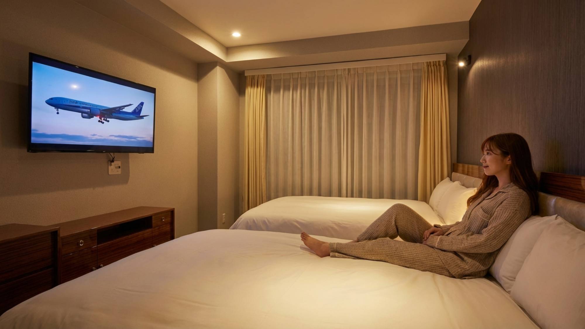 ダブルツインルーム