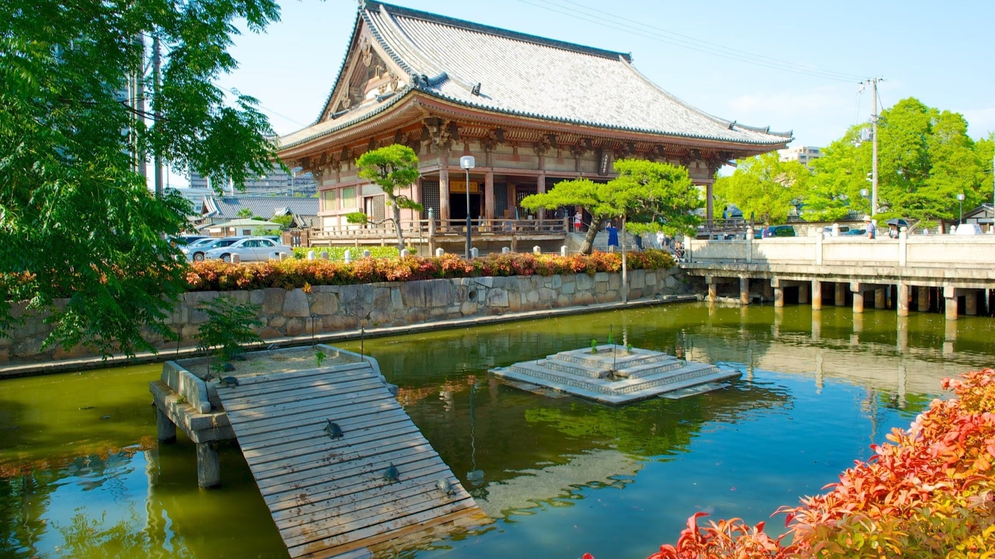 【四天王寺】日本最古の仏教寺院のひとつです。