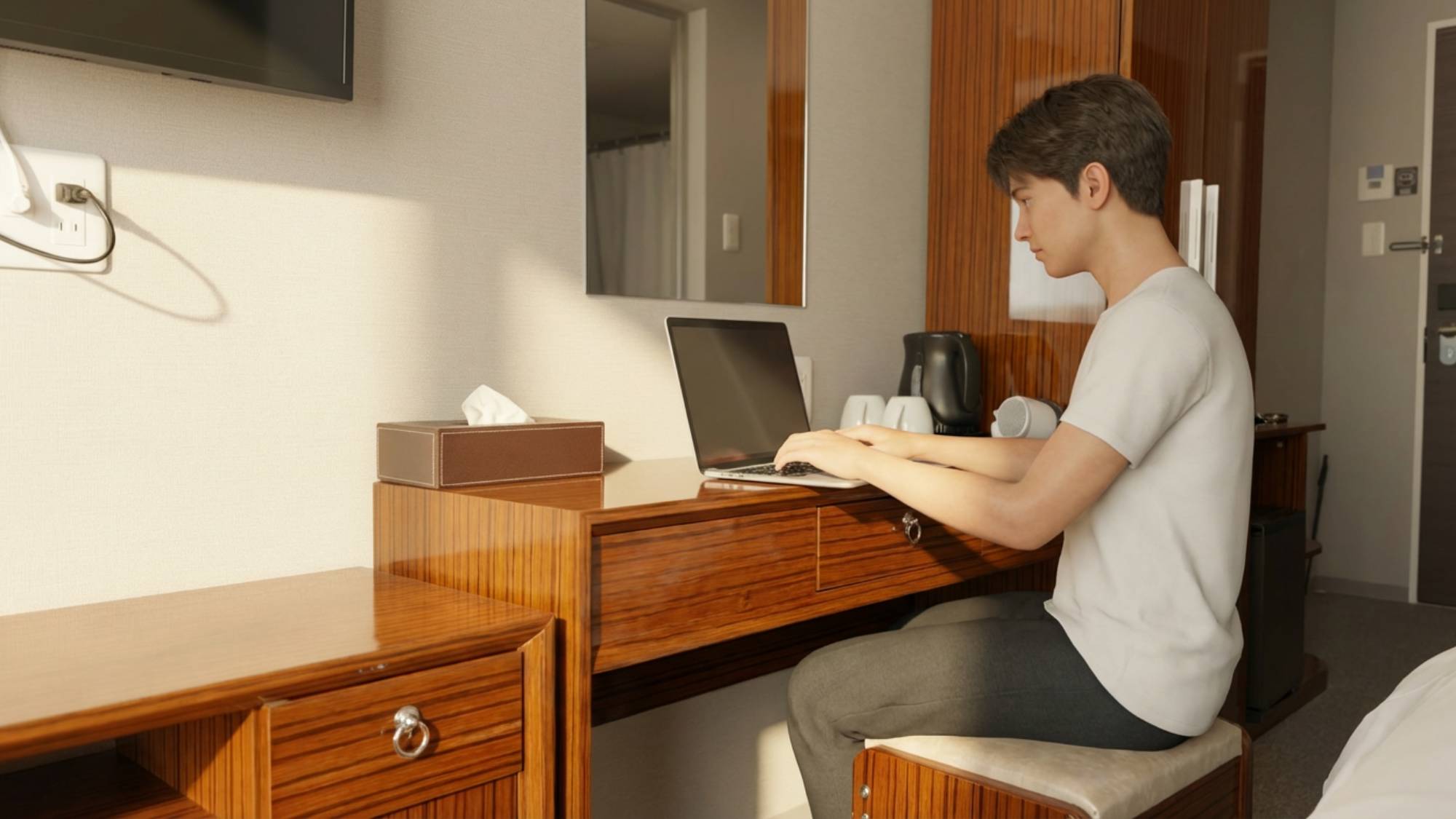 ダブルツインルーム