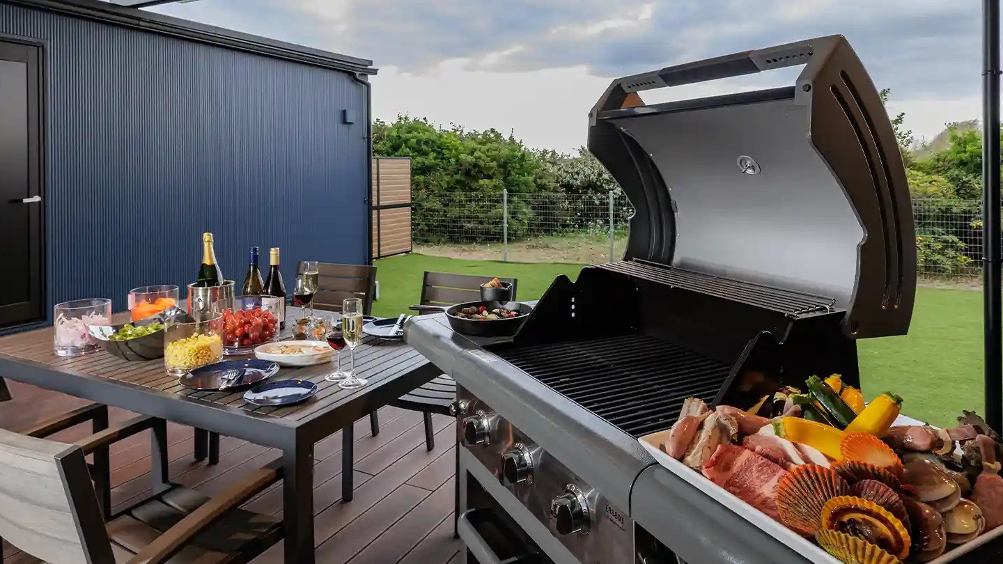 【BBQプラン】ヴィラ　バーベキューイメージ