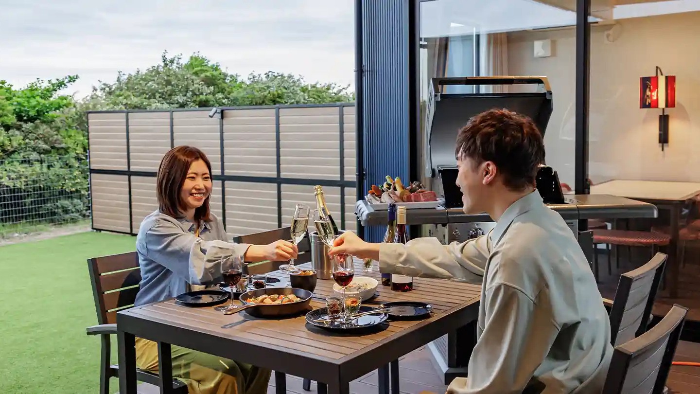 【BBQプラン】ヴィラ　バーベキューイメージ