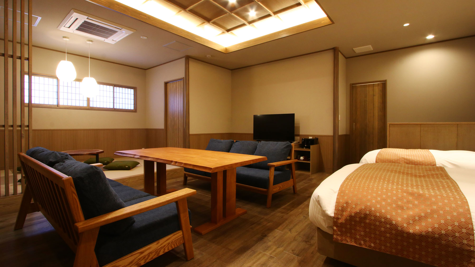 影月亭-玖-■71㎡の広がり感じる癒しの和洋室