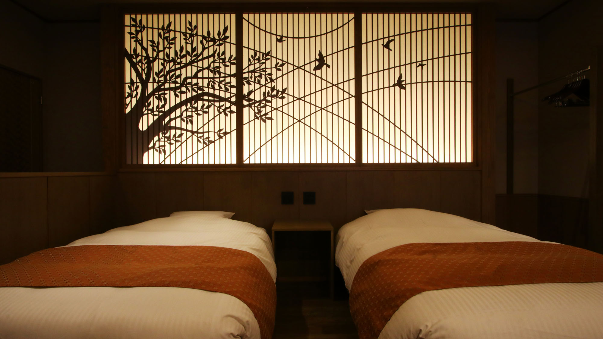 影月亭-玖-■鳥が舞う木陰の静かな寝室