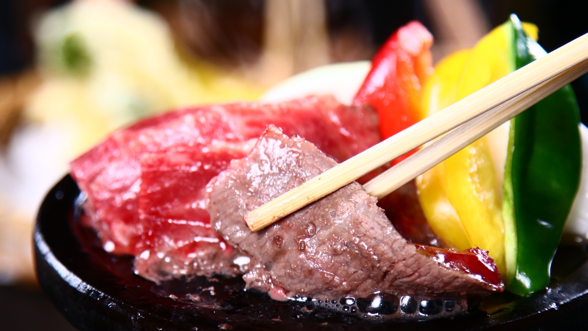 グレードアップ一例■黒毛和牛サーロイン富士山熔岩焼き