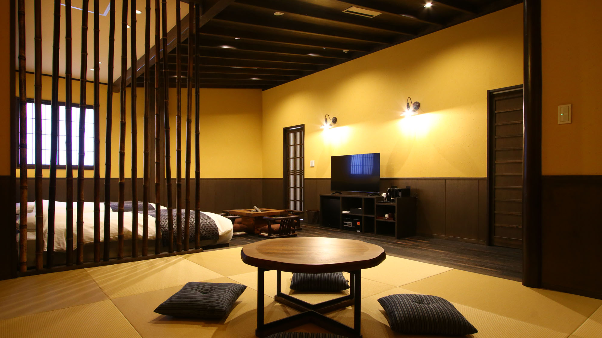 葵風庵-陸-■竹に囲まれた上質な畳間