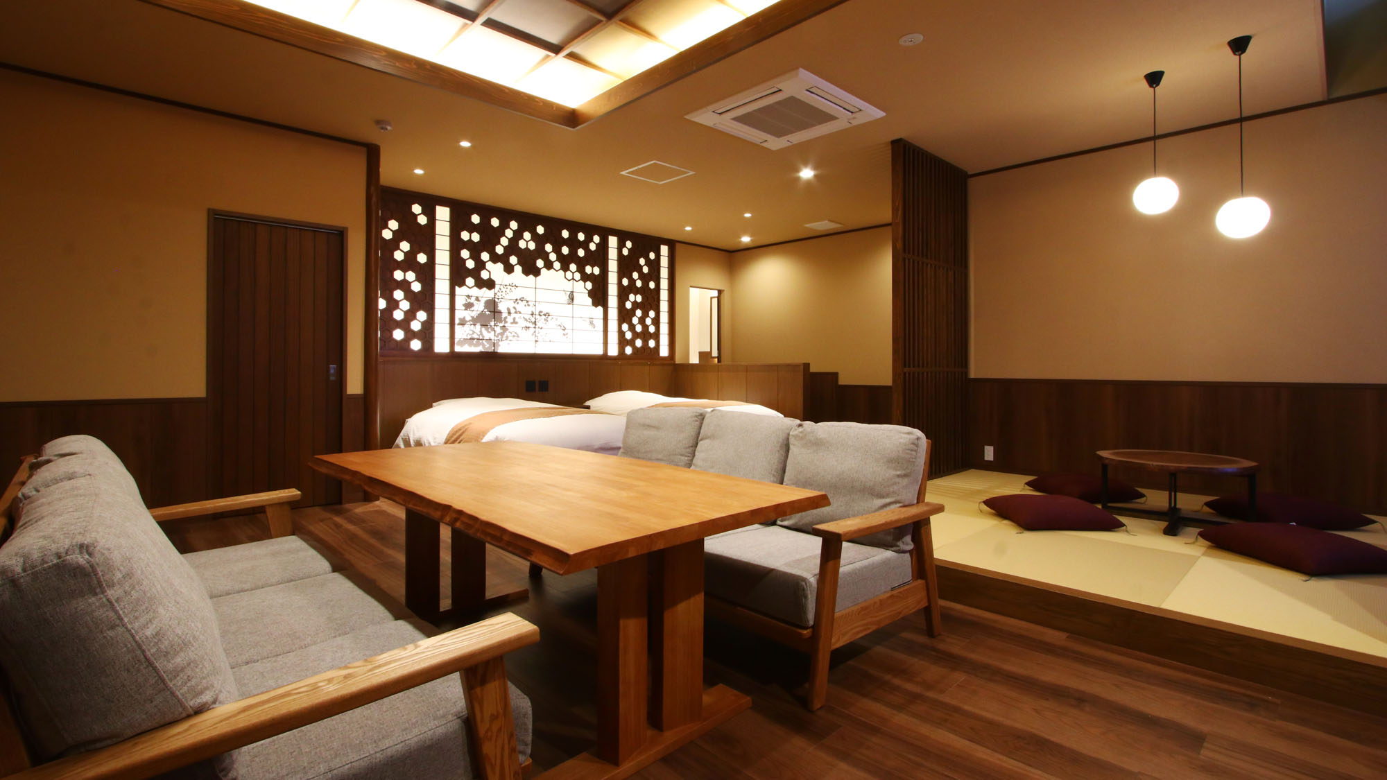 影月亭-漆-■88㎡のゆとりに満ちた最上級の和空間