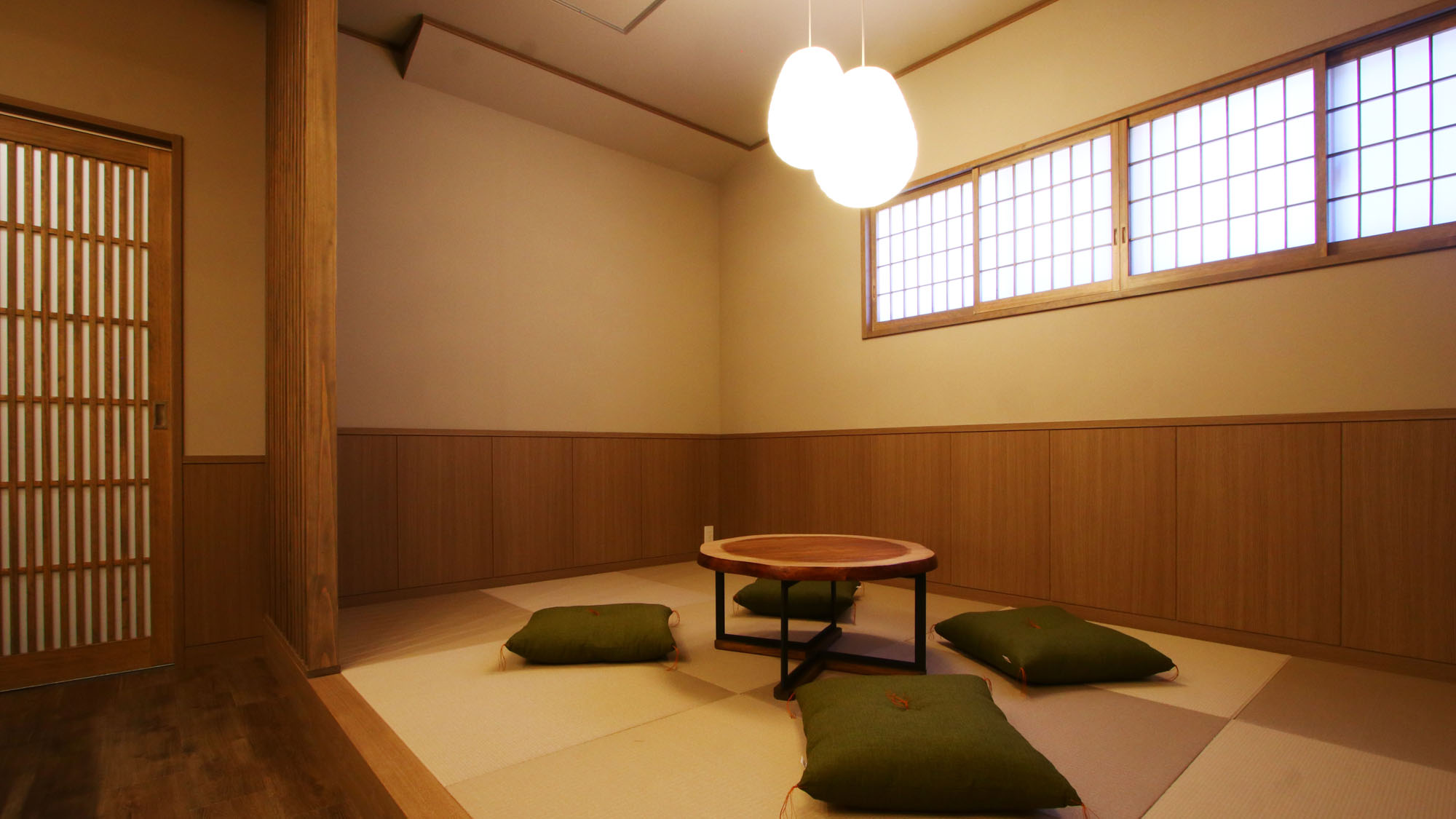 影月亭-玖-■柔らかな照明が織りなす畳の間