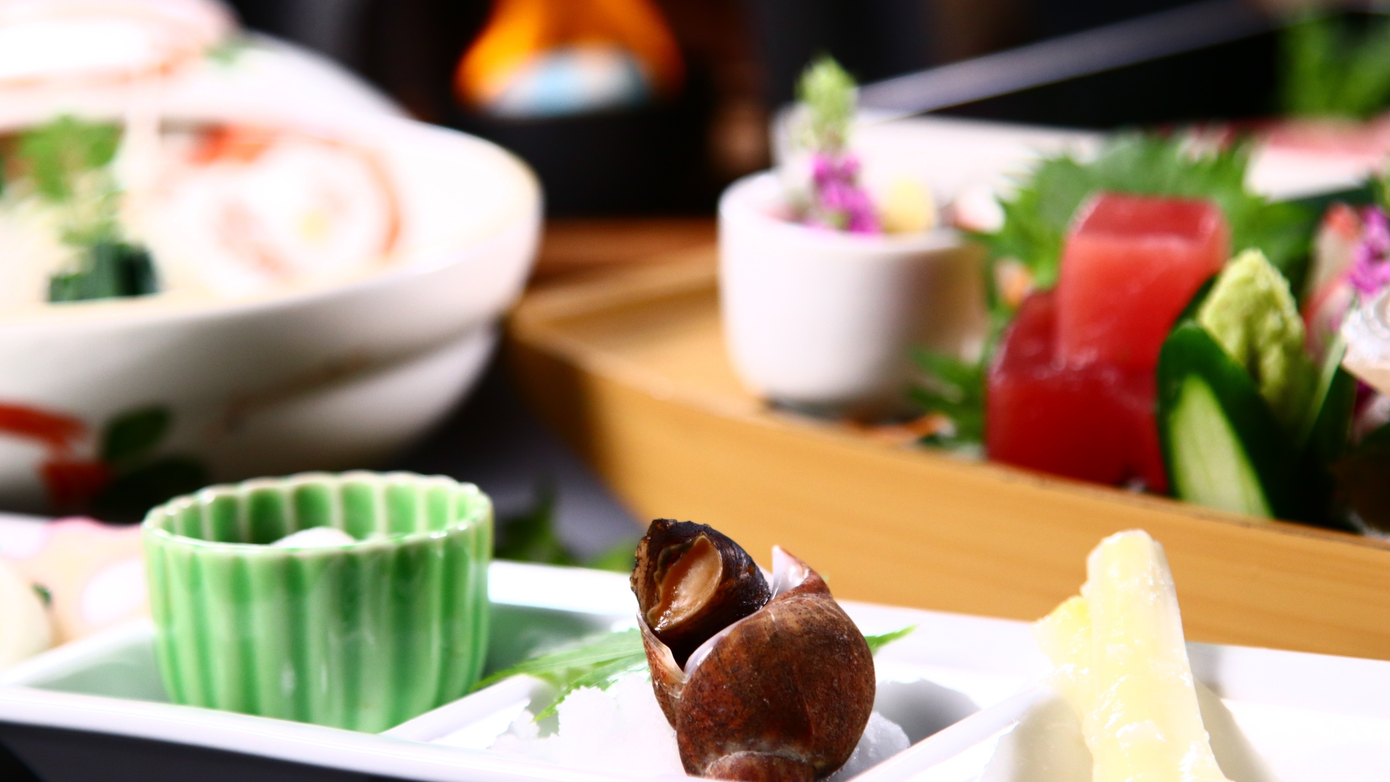 旬を意識した、思い出に残るような食の一時をご提供させていただきます。