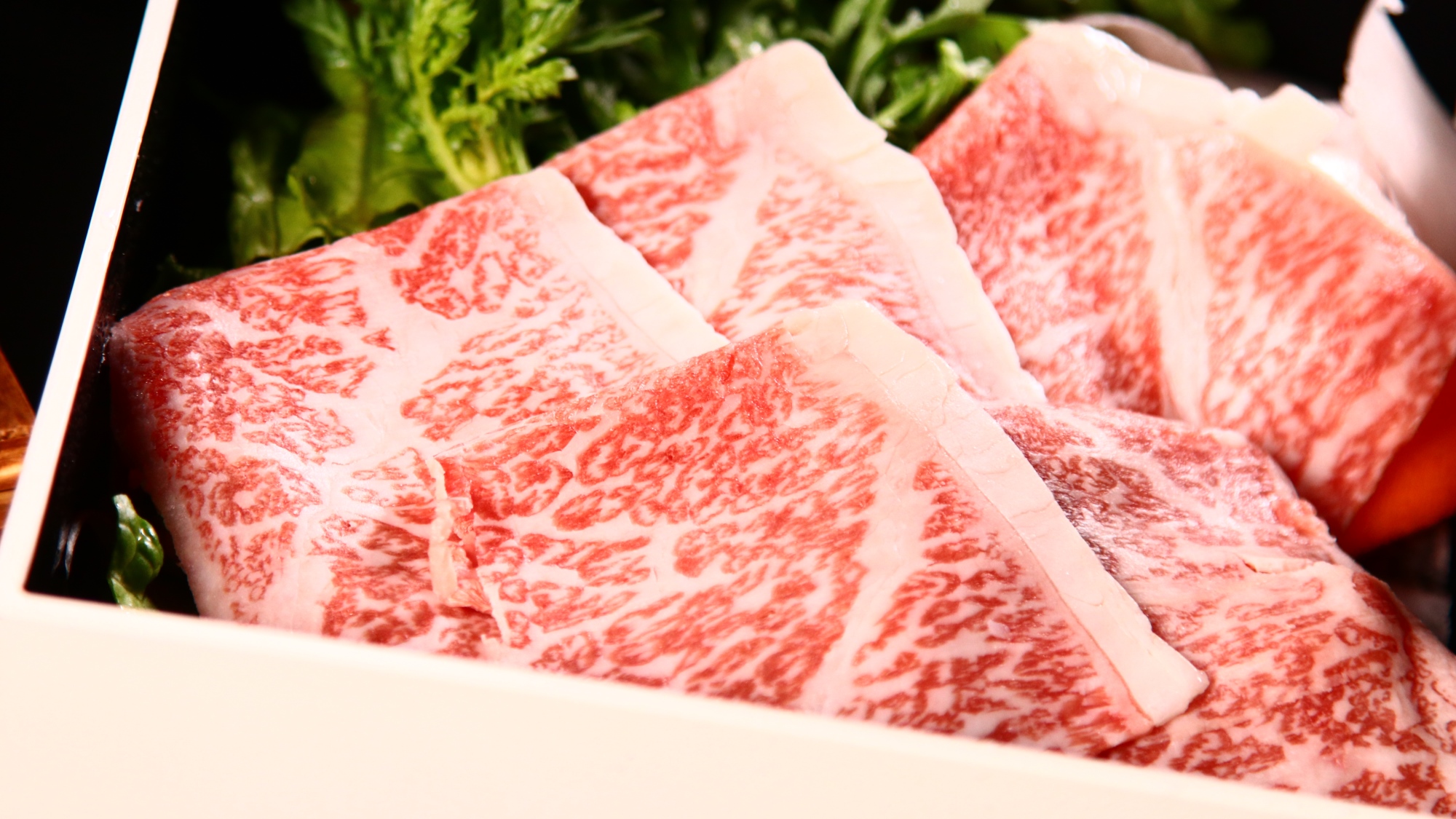 スタンダード一例■霜降り黒毛和牛サーロインしゃぶしゃぶ