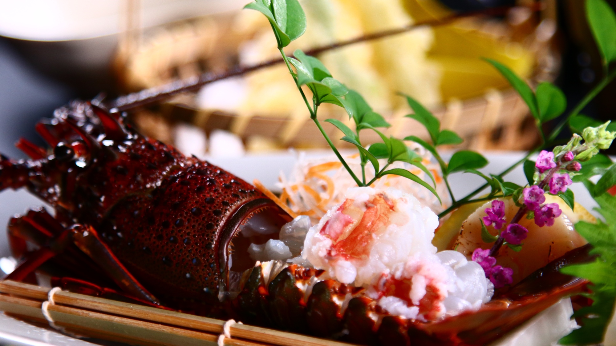 グレードアップ一例■伊勢海老お造り