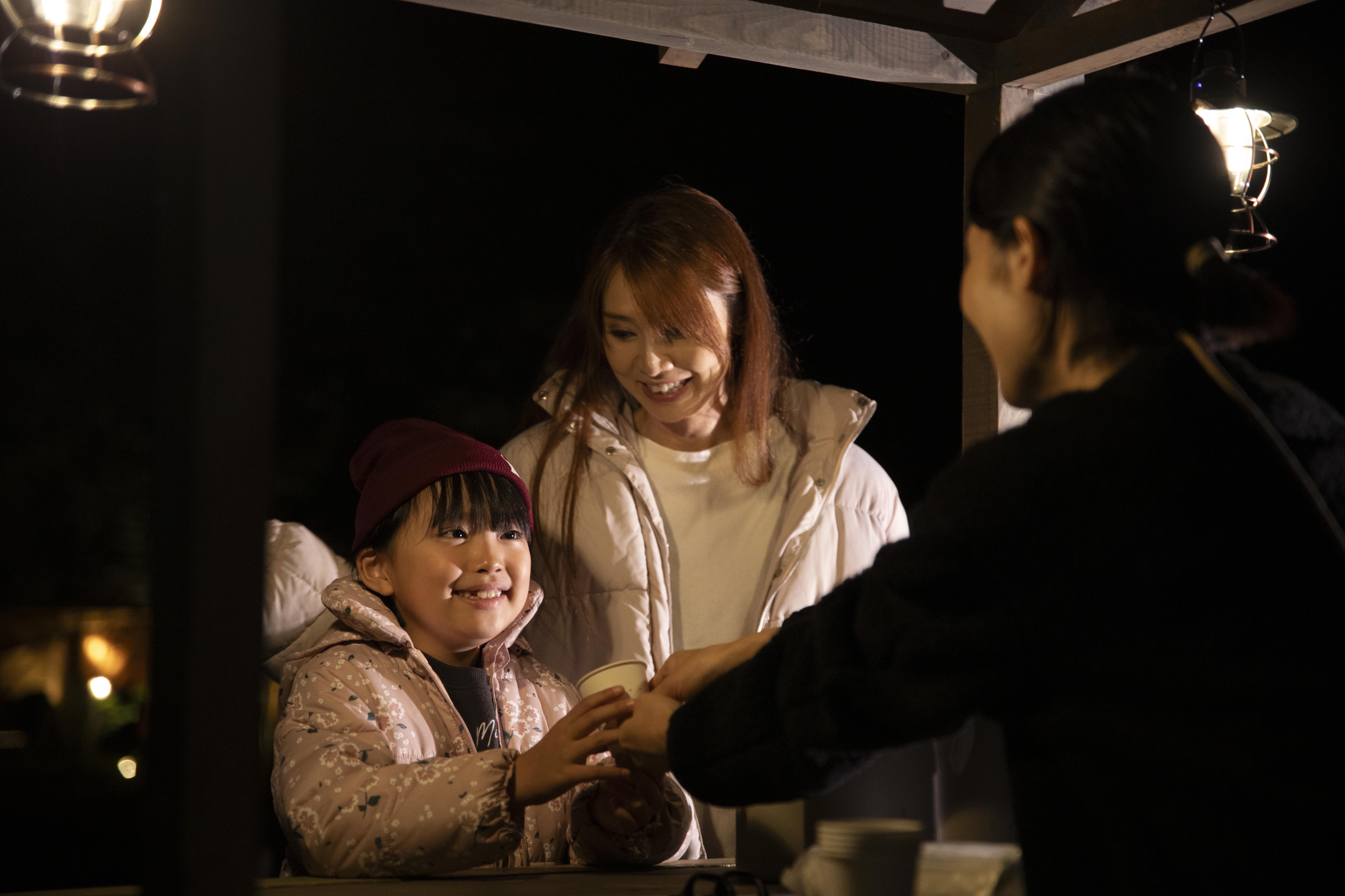 *【ナイトワゴン｜一例】ご家族やカップル・ご夫婦でホッと温まるひと時をお過ごしください