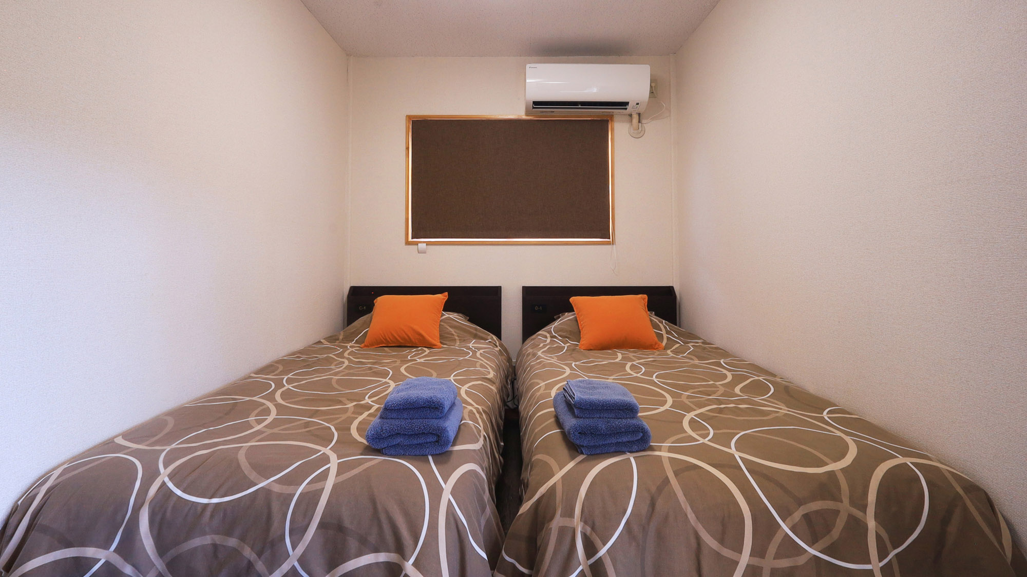  ゆっくりお休み頂けるツインベッド