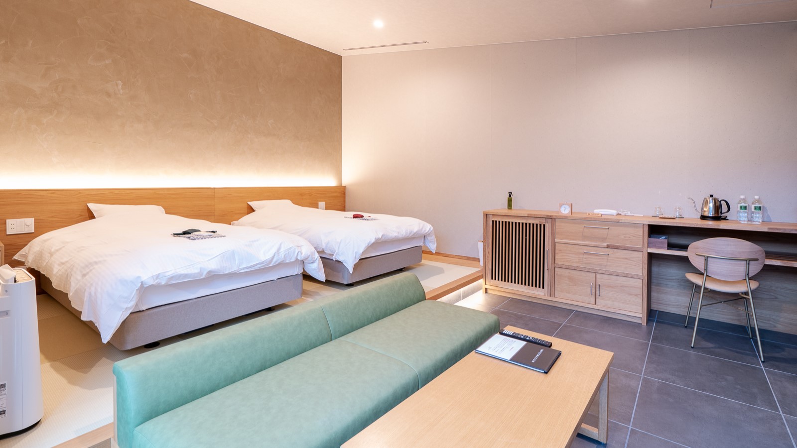 【風201】36.4㎡のゆったりとしたツインルーム（客室例