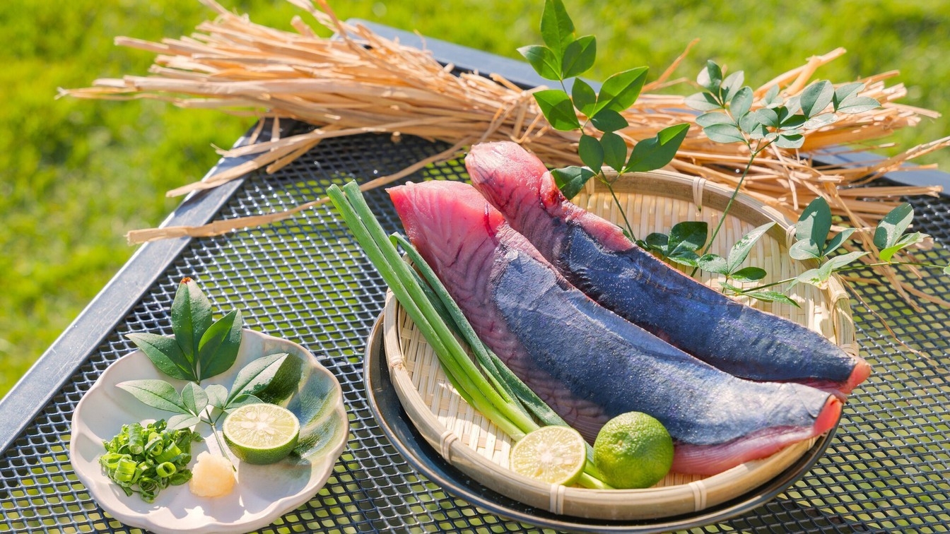 【冬季限定プレミアムコース】伊勢海老×カツオたたき作り×BBQ★朝食はテラスでピザ焼き体験＜2食付＞