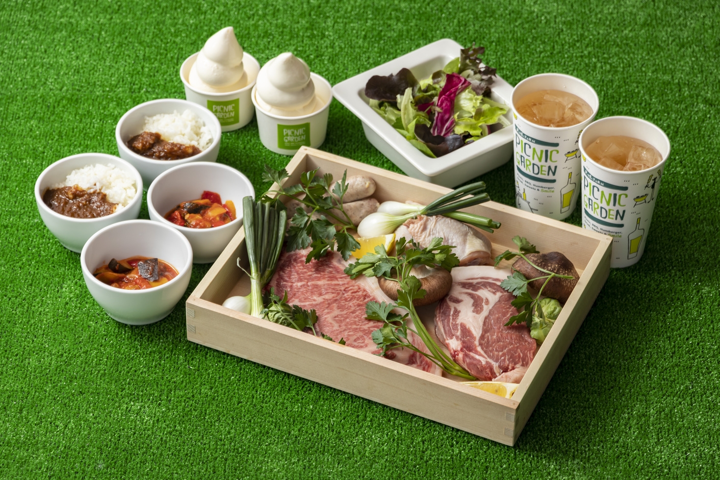 【夕朝食付】PICNIC GARDEN での淡路島産BBQ付プラン
