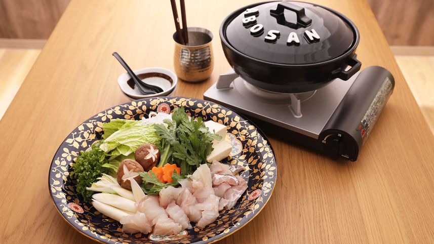 【1日1組限定】極上近代クエ鍋フルコース◆豪華食材で楽しむ至福のひととき