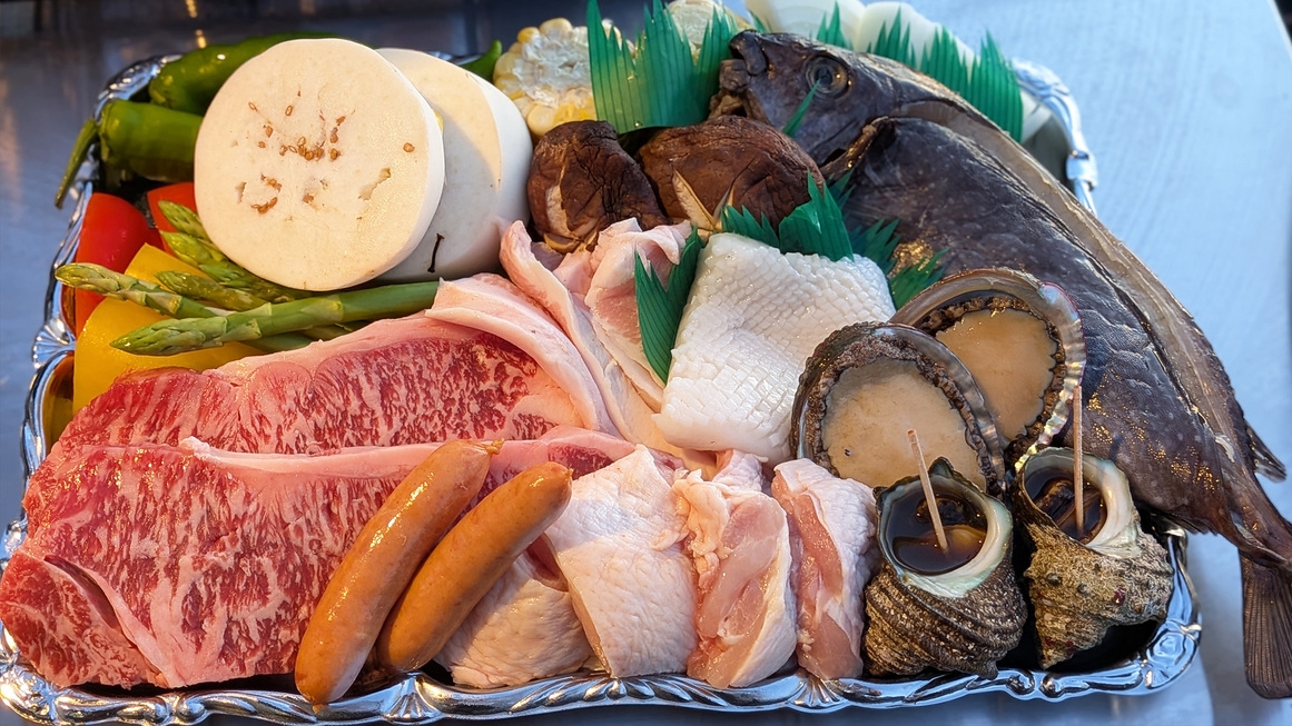 【1日1組限定】贅沢BBQ体験◆黒毛和牛・紀州梅どり・地魚を堪能