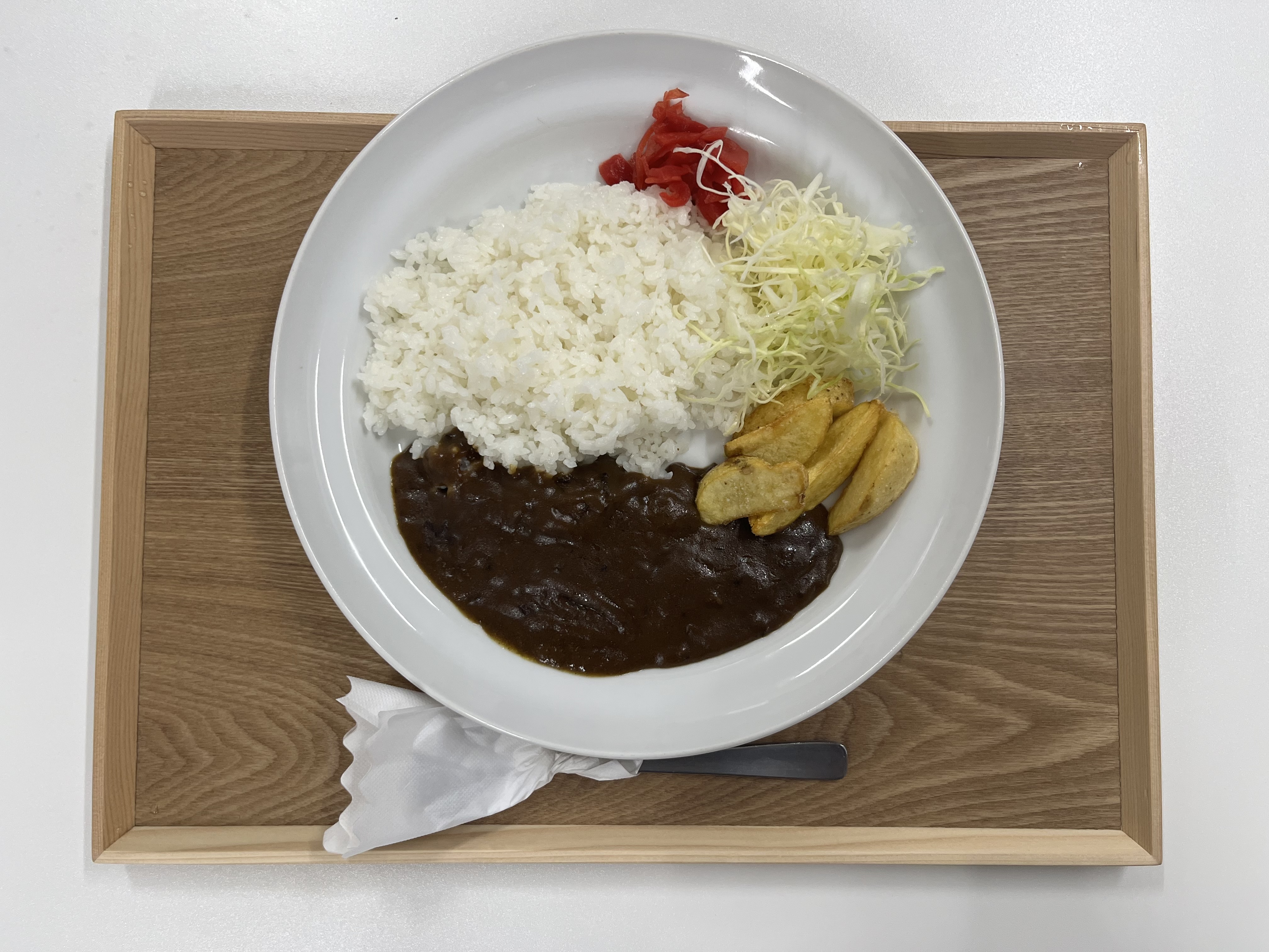 【夕食】カレーライス