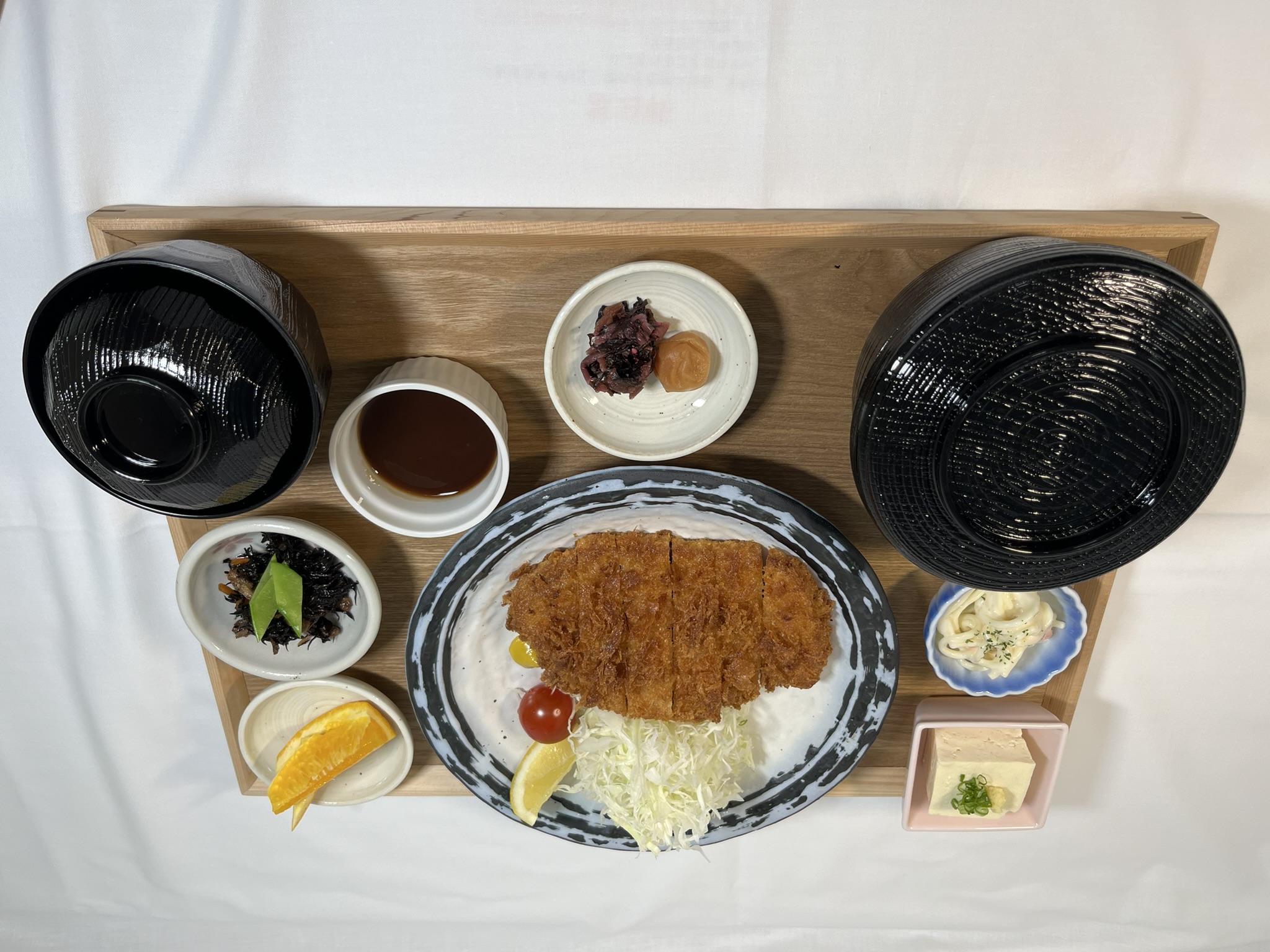 【夕食】とんかつ定食