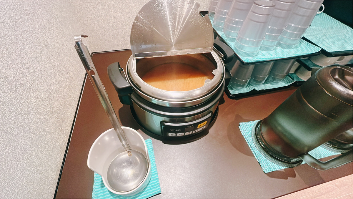 ■朝食ビュッフェ（味噌汁）