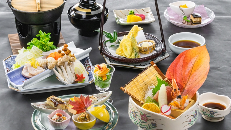 【少量美味プラン】2024年4月ReOPEN〜ご夕食は量控えめの特別献立をご用意いたします〜